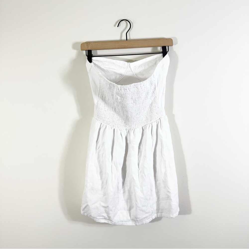 NWT Pampelone Caliope White Strapless Mini Dress Small - Picture 4 of 6